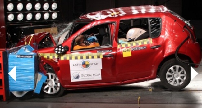 Renault Sandero Latin NCAP