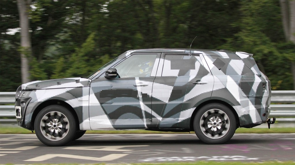 Land Rover Range Rover Spied