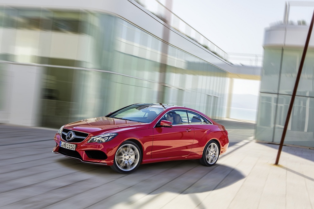 Mercedes-Benz E 500 Coupé mit AMG Sportpaket, (C 207), 2012