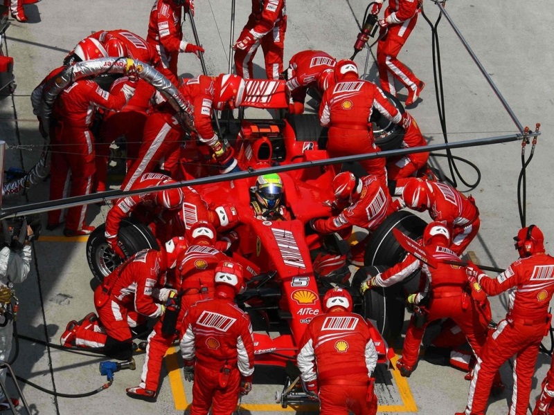Ferrari F1 Pitstop