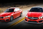 Mercedes-Benz CLA45 AMG vs. BMW M235i