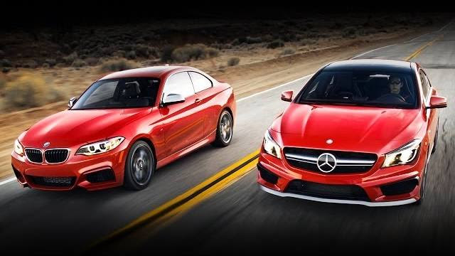 Mercedes-Benz CLA45 AMG vs. BMW M235i
