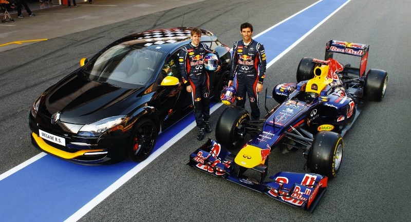 Renault Megane RS265 Red Bull