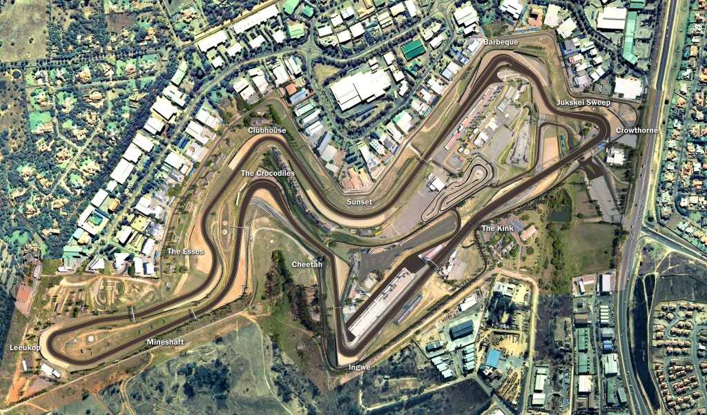 Kyalami circuit will comply with FIA Grade 2 requirements.