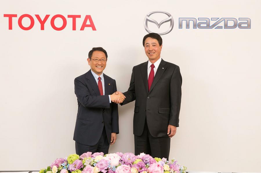 Toyota and Mazda agree to share technology