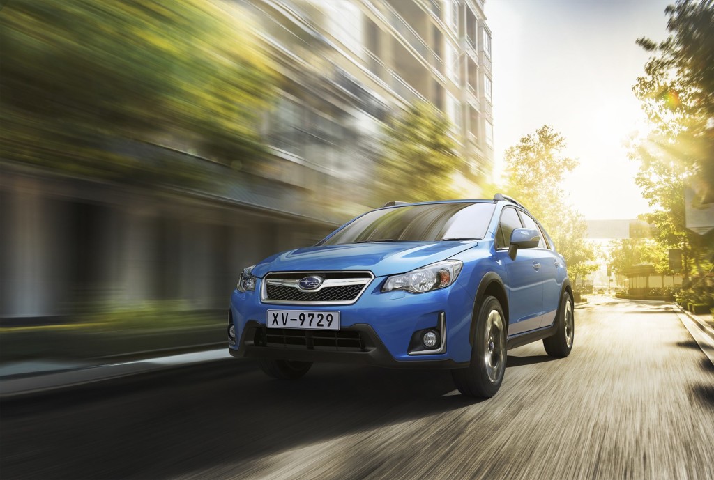 Subaru XV in Hyper Blue