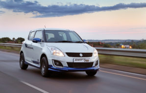 It’s the Suzuki Swift RS that’s slower than the Sport